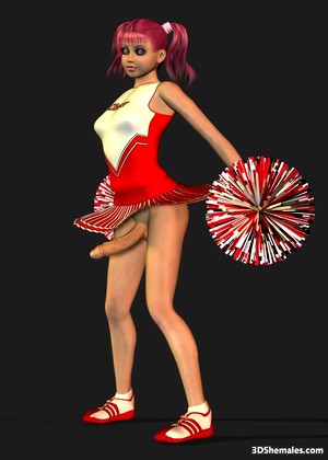 Shemale Cheerleader